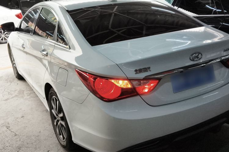 Used Hyundai Sonata 2013 2.0L Automatic Fashion Edition Rear Left 45 Deg