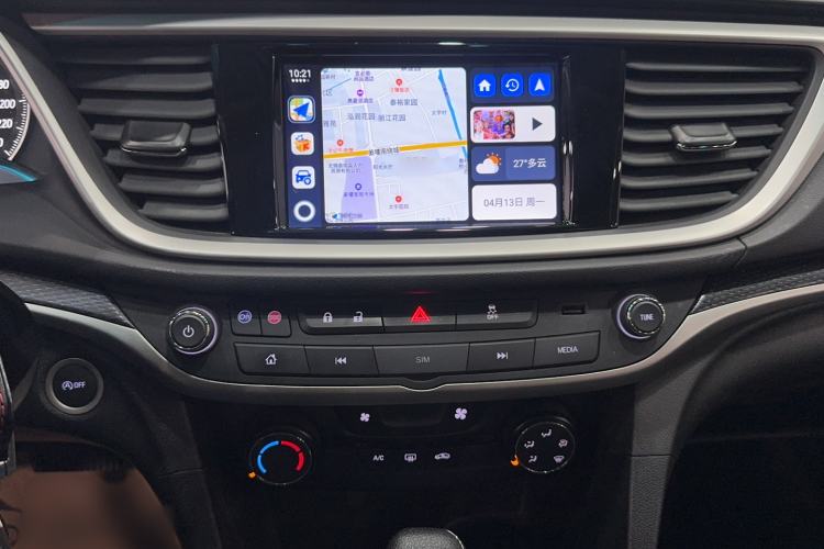 Used Buick GT 2021 Revised Version 1.3T Automatic Mild Hybrid Elite Edition Audio And AC Panel