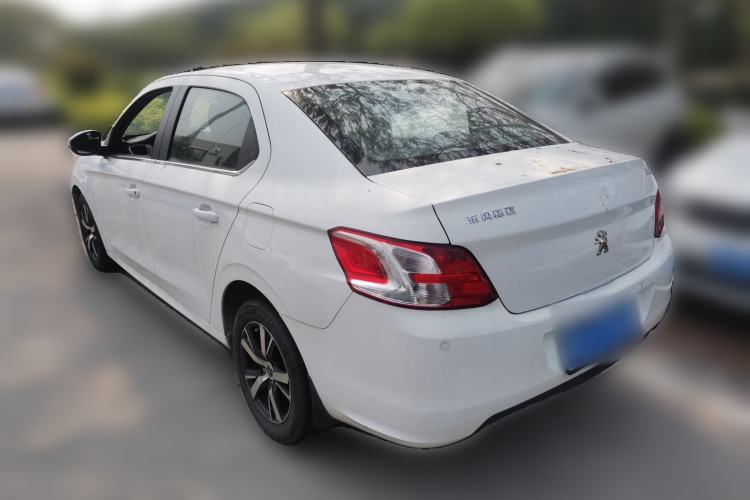 Used Peugeot 301 2014 1.6L Automatic Comfort Edition Rear Left 45 Deg