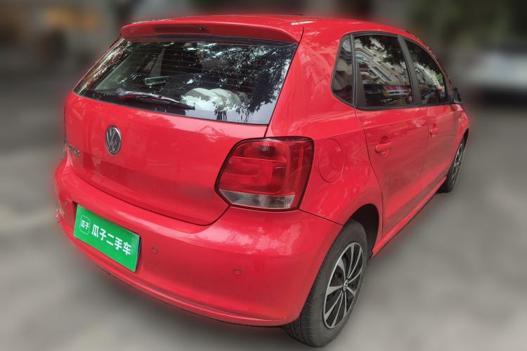 Used Volkswagen Polo 2011 1.4L Manual ZhiLe Edition Rear Right 45 Deg