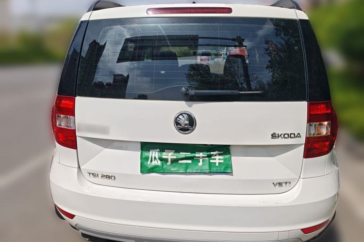 Used Skoda Yeti 2016 1.4TSI DSG Advanced Edition Rear