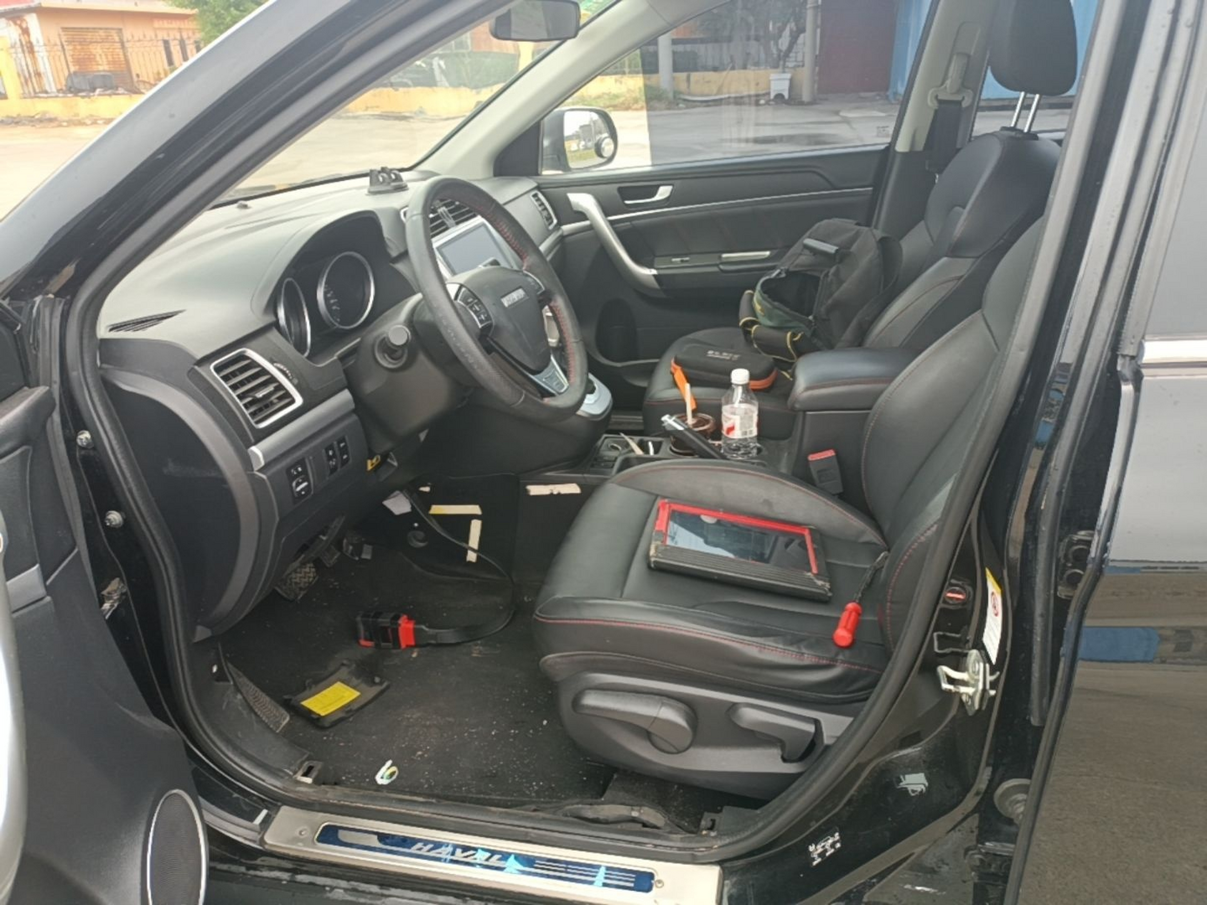 Avant de la voiture