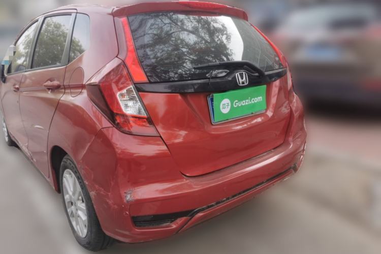 Used Honda Fit 2018 1.5L CVT Comfort Sunroof Version Rear Left 45 Deg