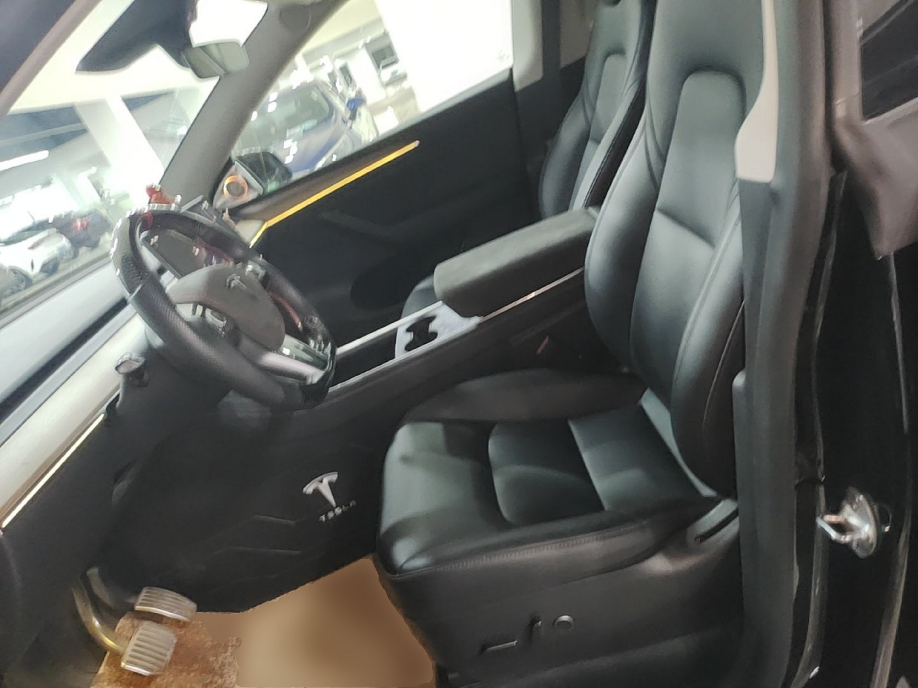 Avant de la voiture