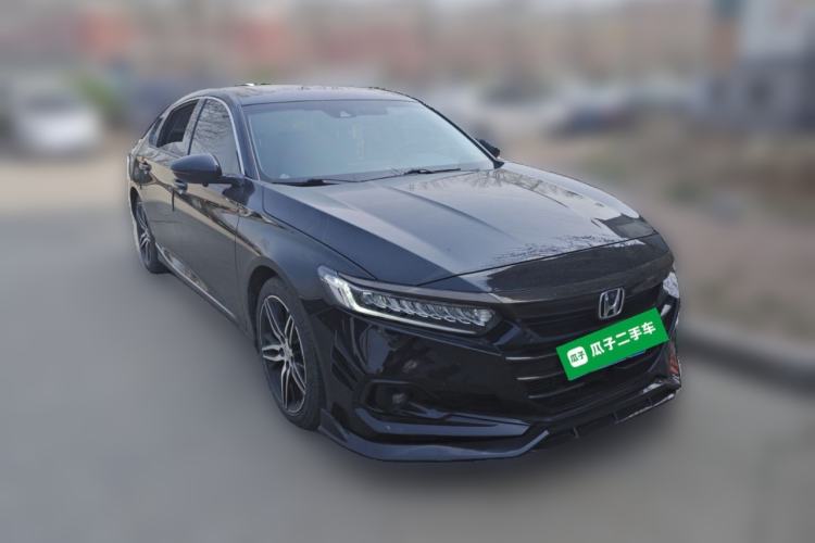 Used Honda Accord 2022 260TURBO Phantom Night · Prestige Edition Front Right 45 Deg