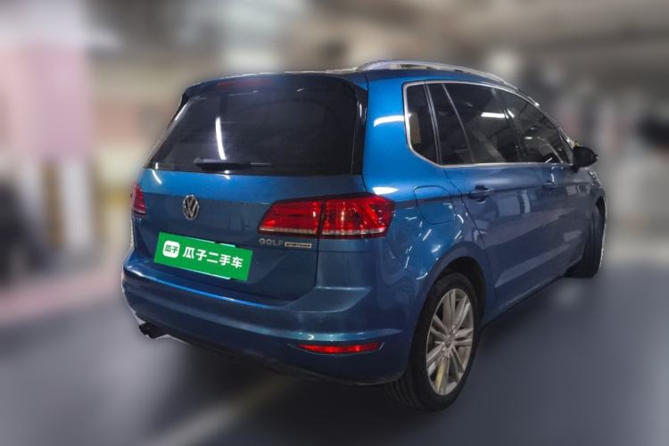 Used Volkswagen Golf Sportsvan 2018 230TSI Automatic Luxury Model Rear Right 45 Deg