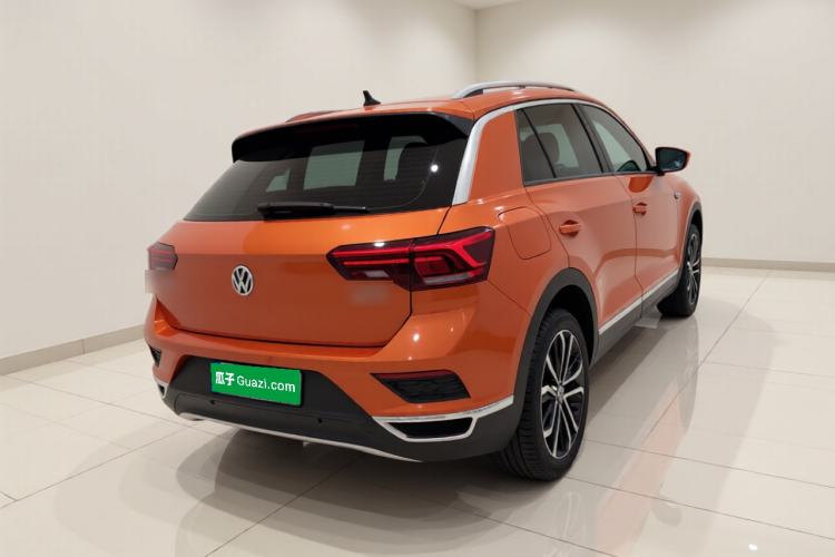 Used Volkswagen T-ROC 2018 280TSI DSG Two-Wheel Drive Comfort Version China VI Standard Rear Right 45 Deg