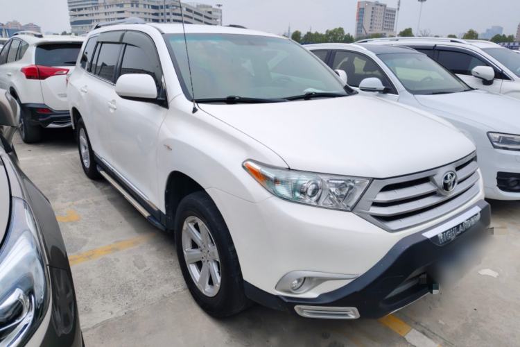 Used Toyota Highlander 2012 2.7L 2WD 5-Seater Elite Edition Front Right 45 Deg