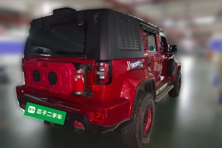 Used BAIC Off-Road BJ40 2019 2.0T Automatic Four-Wheel Drive Urban Hunter Edition Premium Model China V Emission Standard Rear Right 45 Deg
