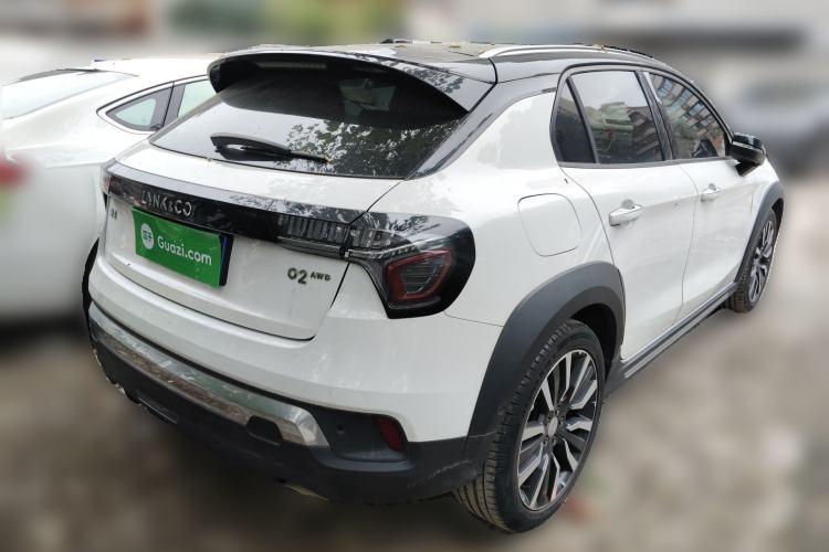 Used Lynk & Co 02 2018 2.0T DCT 4x4 Sport Pro Edition China V Standard Rear Right 45 Deg