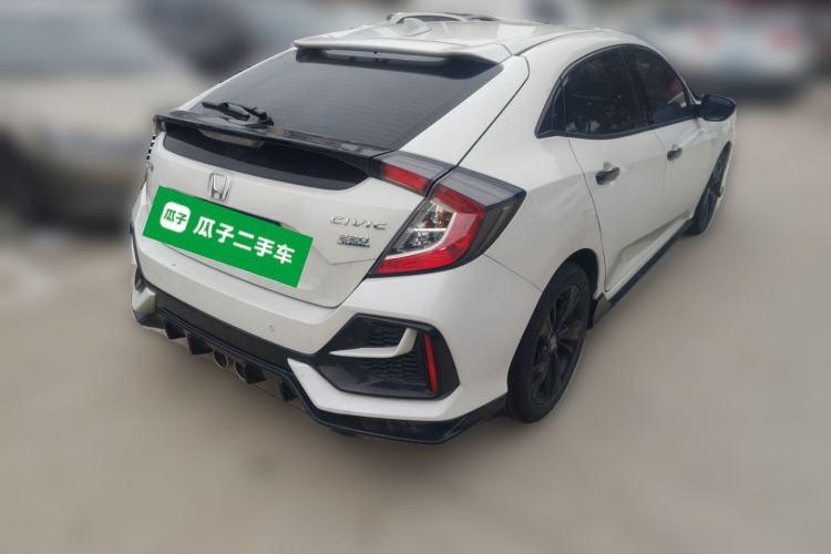 Used Honda Civic 2021 HATCHBACK 220TURBO CVT Trendy Cool Edition Rear Right 45 Deg