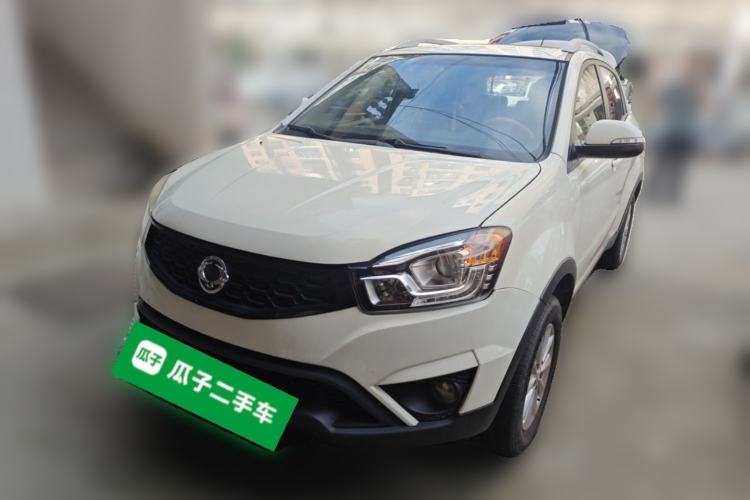 Used SsangYong Korando 2014 2.0L Gasoline Two-Wheel Drive Automatic Elite Navigation Edition Guazi used car, China used car export, Used car for sale, Used cars, Cheapest cars for sale
