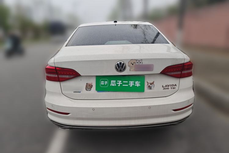 Used Volkswagen Lavida 2019 1.5L Automatic Comfort Edition China VI Standard Rear