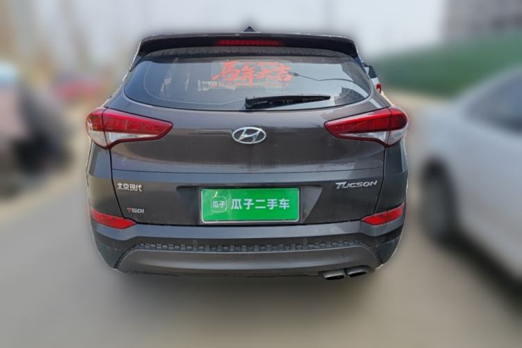Used Hyundai Tucson 2015 1.6T Dual-Clutch Two-Wheel-Drive Leading Model Rear