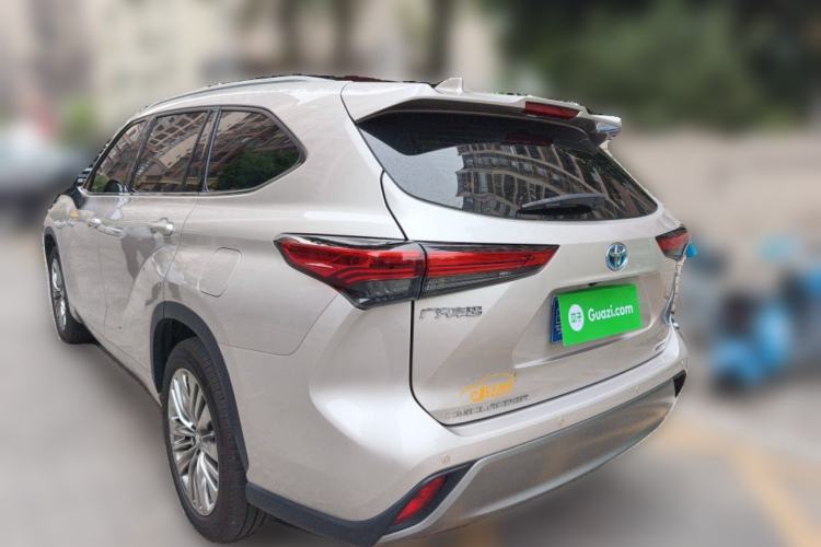 Used Toyota Highlander 2023 2.5L Smart Electric Hybrid Dual-Motor All-Wheel-Drive Luxury 7-Seater Rear Left 45 Deg