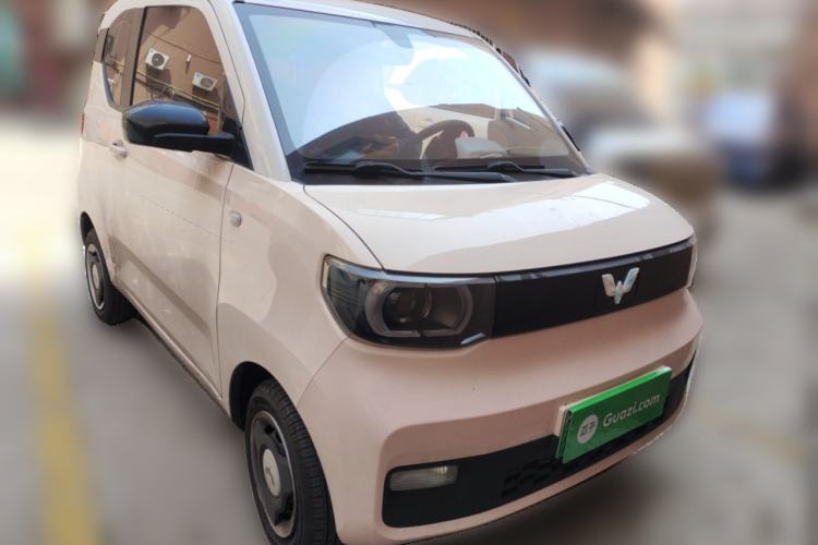 Used Wuling Hongguang MINIEV 2021 Macaron Fashion Model Lithium Iron Phosphate Front Right 45 Deg