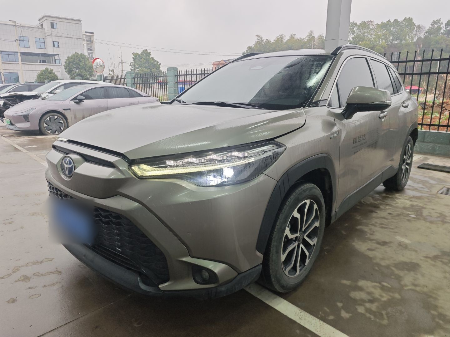 تحت مقدمة السيارة