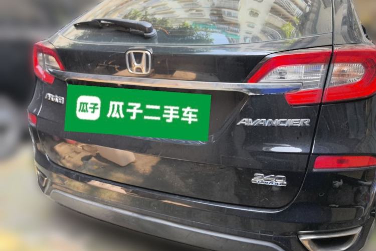 Used Honda Avancier 2017 240TURBO Two-Wheel Drive Premium Edition Rear