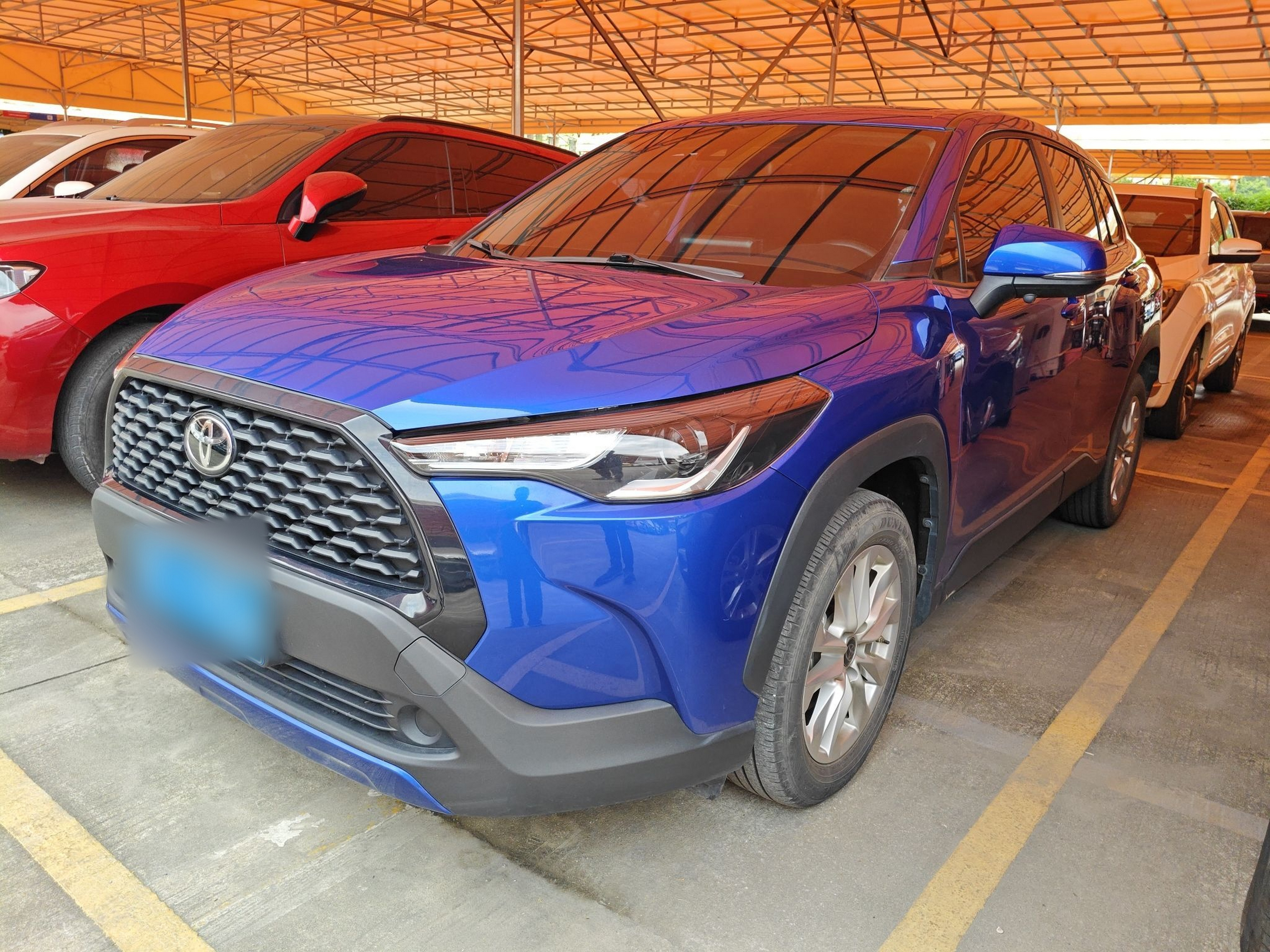 Parte inferior delantera