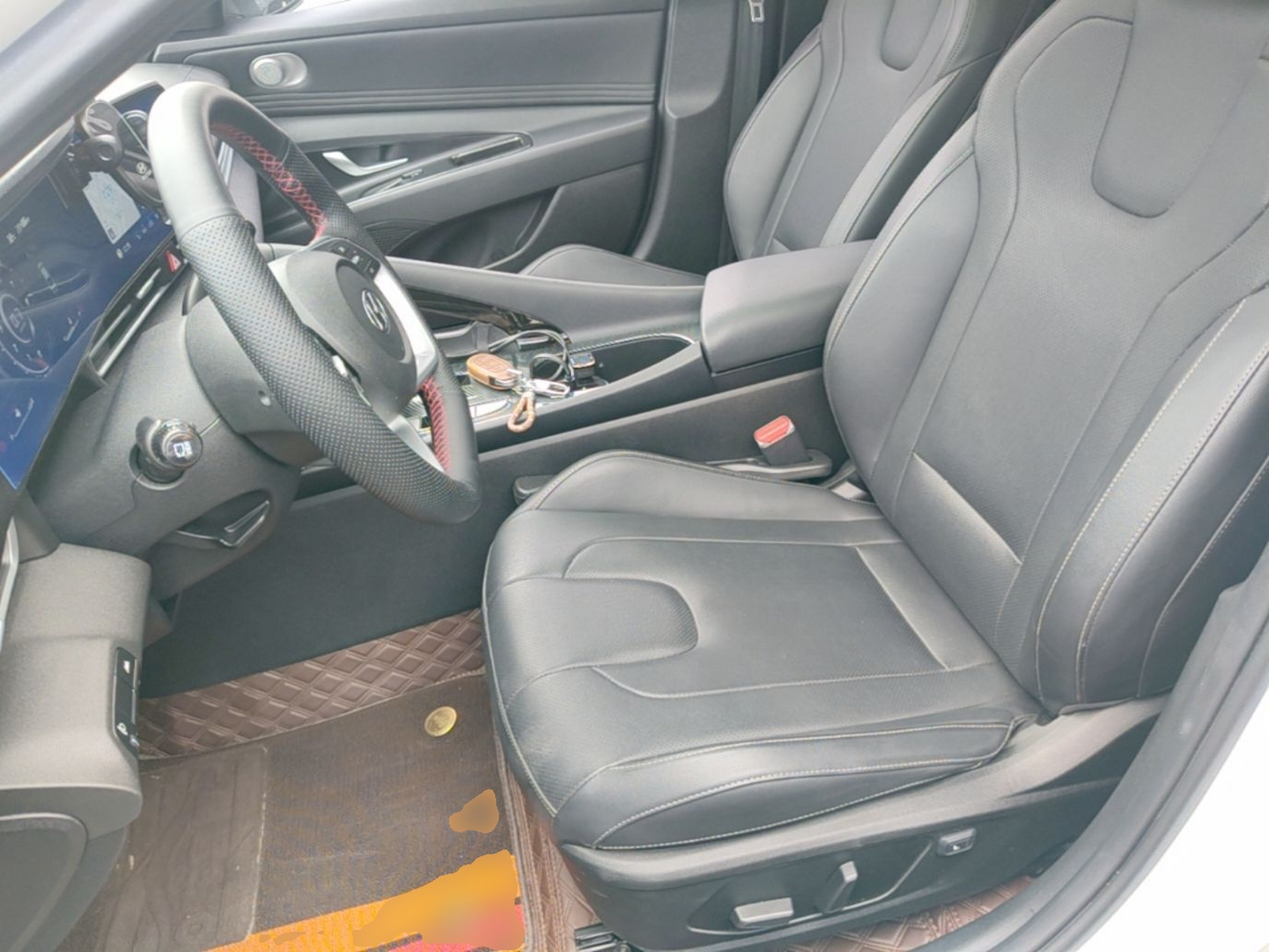 Avant de la voiture