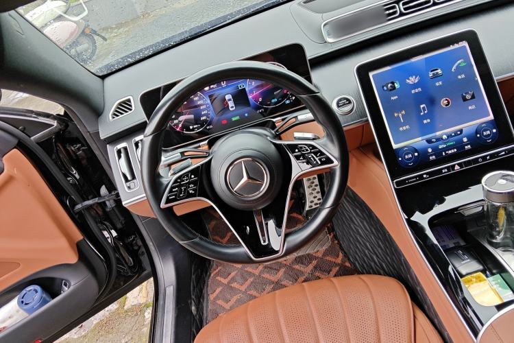 Used Mercedes-Benz S-Class 2021 S 400 L Business Model Steering Wheel