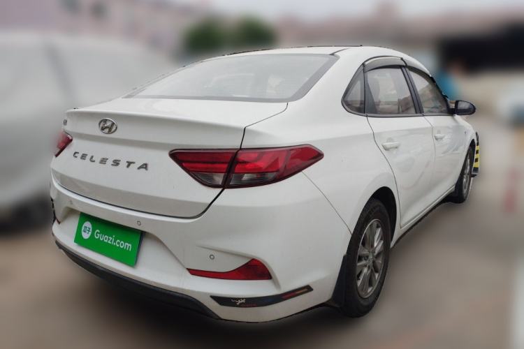 Used Hyundai Celesta 2018 1.6L Automatic GL Enjoyment Version China V Standard Rear Right 45 Deg