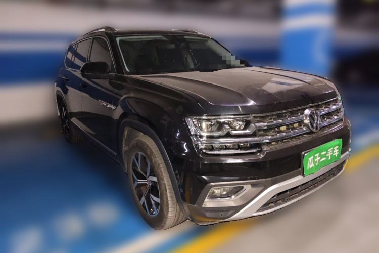 Used Volkswagen Teramont 2020 380TSI Four-Wheel Drive Luxury Version China VI Standard Front Right 45 Deg