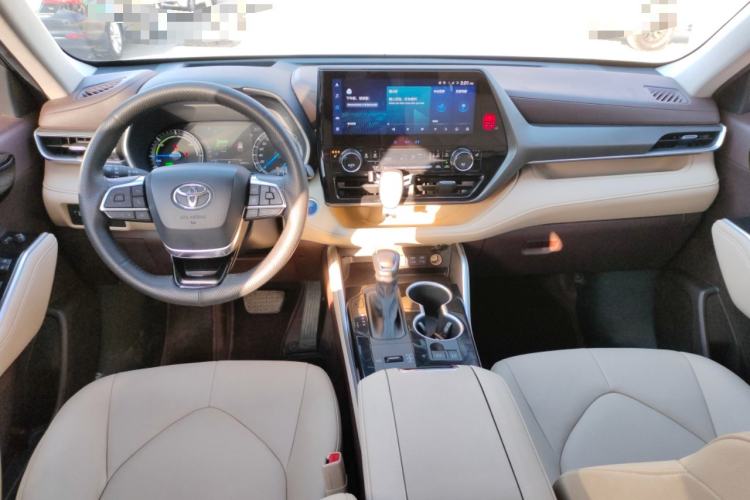 Used Toyota Highlander 2022 Dual-Engine 2.5L Four-Wheel Drive Prestige Version 7 Seats Center Console