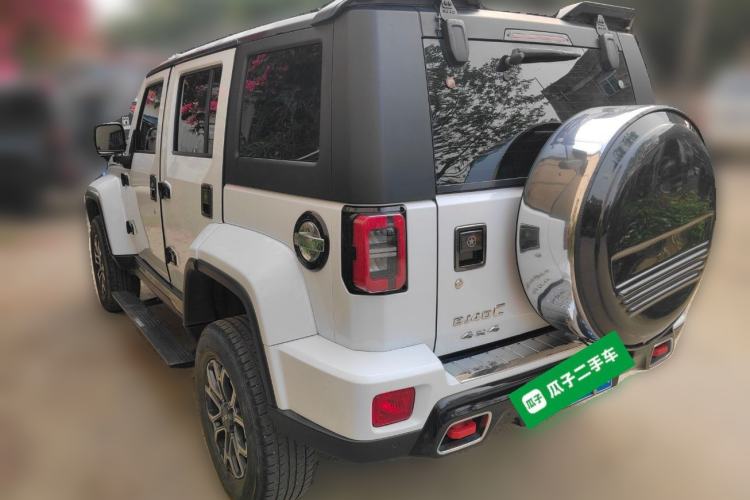 Used BAIC Off-Road BJ40 2020 2.0T Automatic Four-Wheel Drive Urban Hunter Edition Chivalrous Type Rear Left 45 Deg