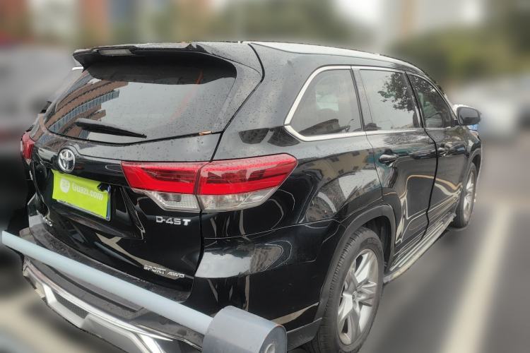 Used Toyota Highlander 2018 2.0T Four-Wheel Drive Luxury Version 7 Seats China VI Standard Rear Right 45 Deg