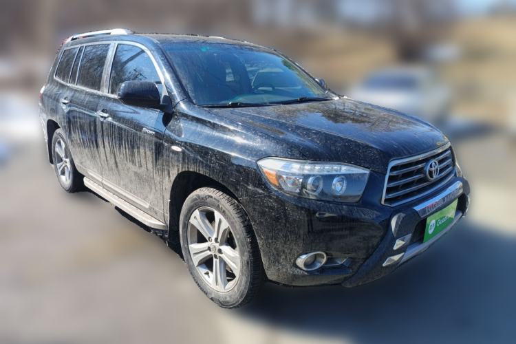 Used Toyota Highlander 2009 2.7L Two-Wheel Drive 5-Seater Sport Edition Front Right 45 Deg