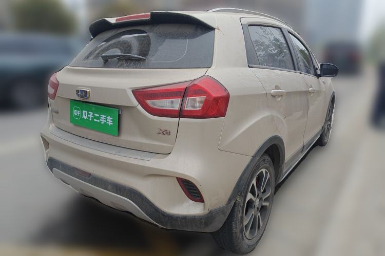 Used Geely Auto Vision X3 2017 1.5L Automatic Luxury Model Rear Right 45 Deg