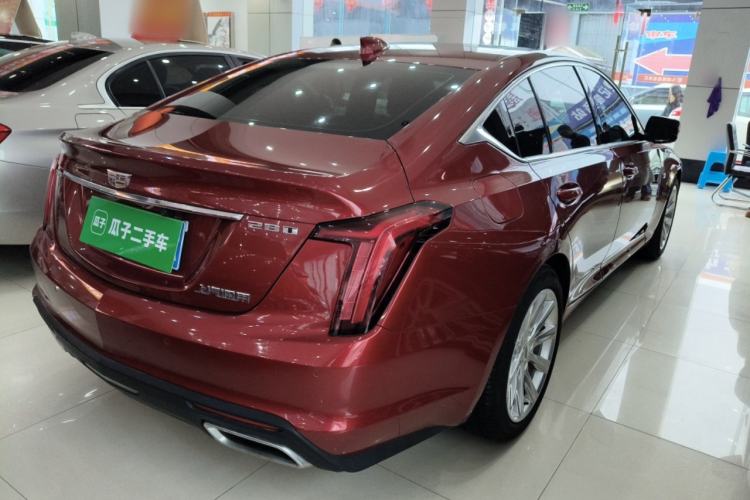 Used Cadillac CT5 2020 28T Fashion Edition Rear Right 45 Deg