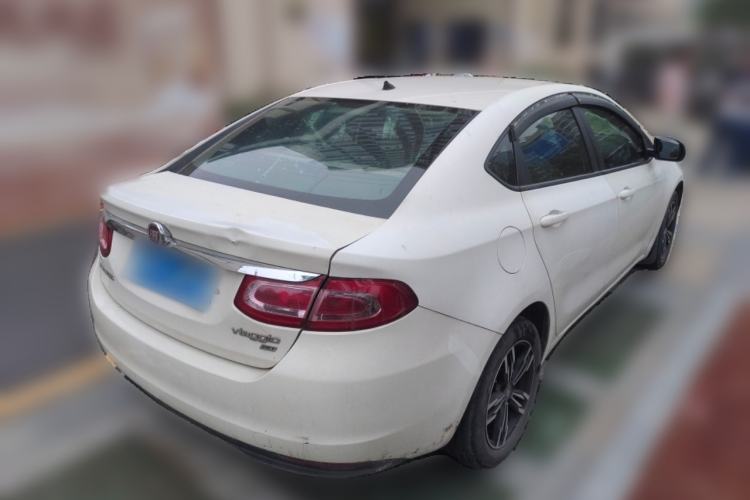 Used Fiat Viaggio 2012 1.4T Automatic Enjoyment Edition Rear Right 45 Deg