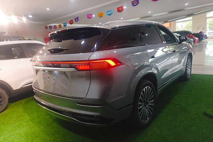 Used Chery Tiggo 9 C-DM 2025 1.5T 106KM Enjoy Edition 7 Seats Lithium Iron Phosphate Rear Right 45 Deg