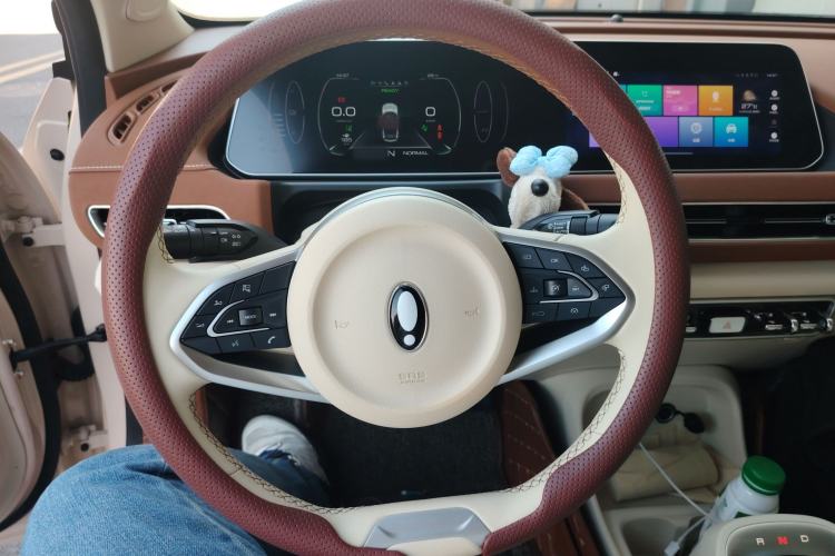 Used ORA Good Cat 2021 400km Standard Range Venus Edition Lithium Iron Phosphate Steering Wheel