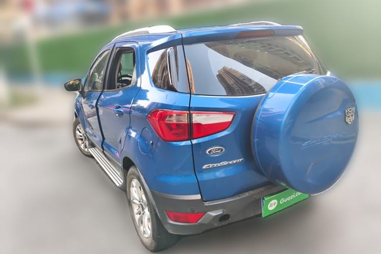 Used Ford EcoSport 2013 1.5L Automatic Prestige Model Rear Left 45 Deg