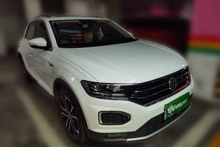 Used Volkswagen T-ROC 2020 280TSI DSG Two-Wheel Drive Comfort Version Front Right 45 Deg