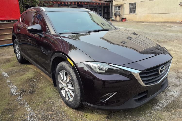 Used Mazda CX-4 2018 2.0L Automatic Two-Wheel Drive Blue Sky Dynamic Version China V Standard Front Right 45 Deg