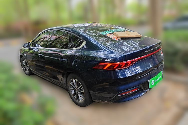 Used BYD Qin PLUS 2023 Champion Edition DM-i 55KM Leading Model Rear Left 45 Deg