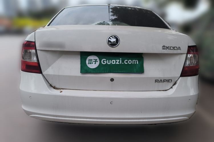 Used Skoda Rapid 2013 1.6L Manual Smart Selection Model Rear