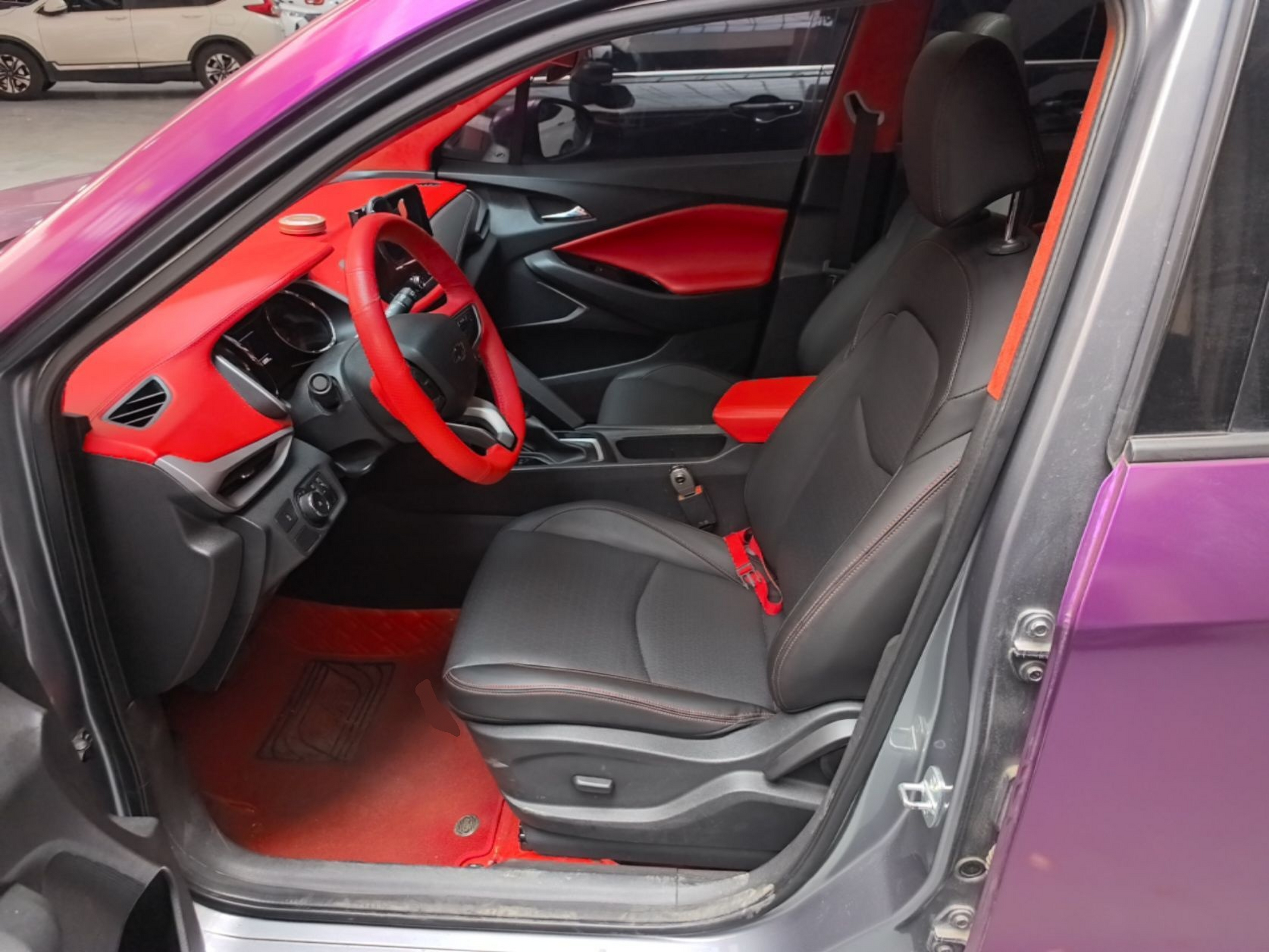 Avant de la voiture