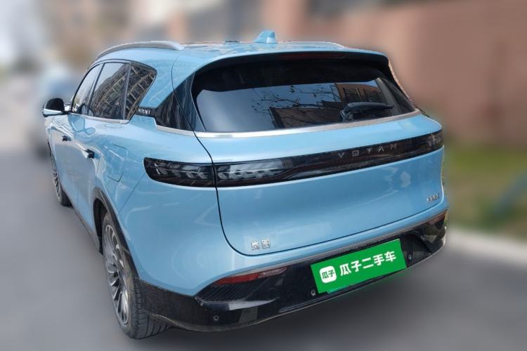 Used VOYAH FREE 2021 Four-Wheel Drive Standard Range-Extended Version Rear Left 45 Deg