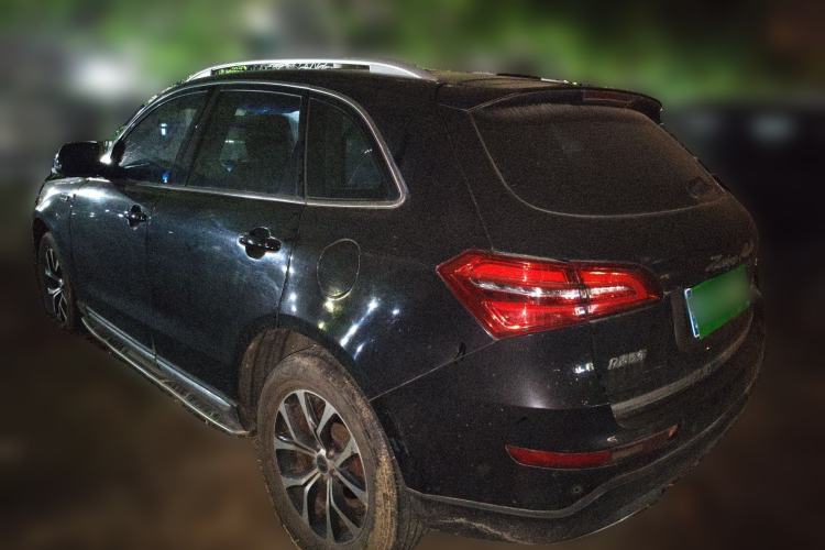 Used Zotye T600 2016 Sport Edition 2.0T DCT Luxury Model Rear Left 45 Deg