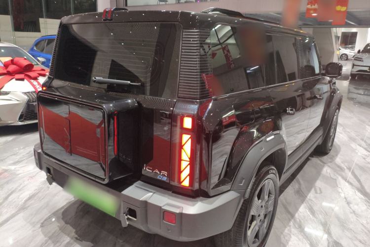 Used iCAR 03 2024 501km Two-Wheel Drive Long-Range Version Rear Right 45 Deg