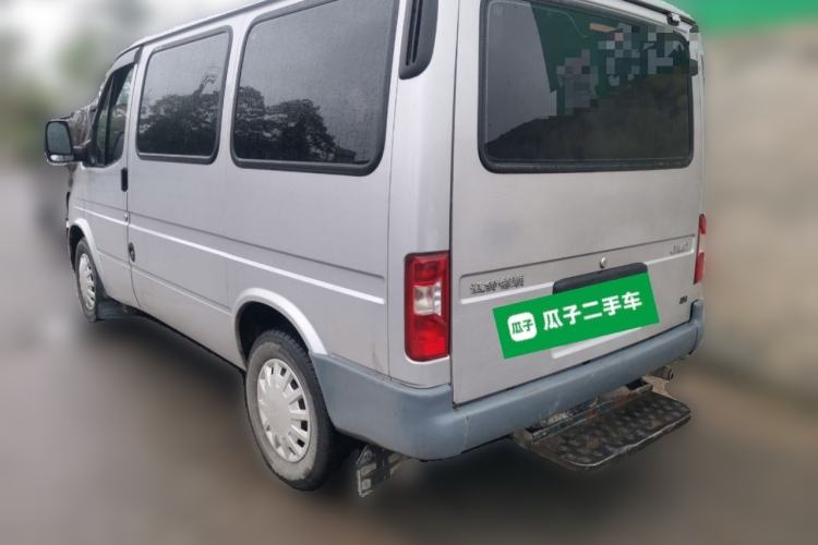 Used JMC Transit 2017 2.8T Commercial Version Short Wheelbase Low-Roof 6/7/8-Seater JX493 Rear Left 45 Deg