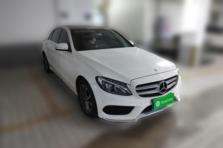 Used Mercedes-Benz C-Class 2015 Restyled C 180 L Sport Edition Front Right 45 Deg