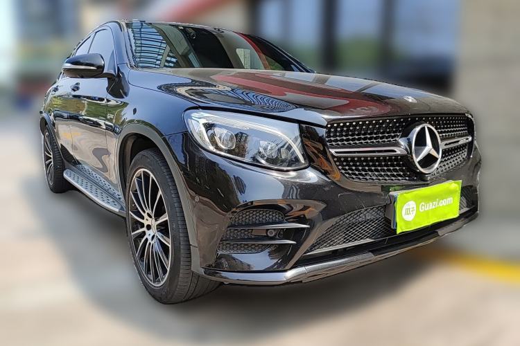 Used Mercedes-Benz GLC Coupe AMG 2017 AMG GLC 43 4MATIC Coupe SUV Front Right 45 Deg
