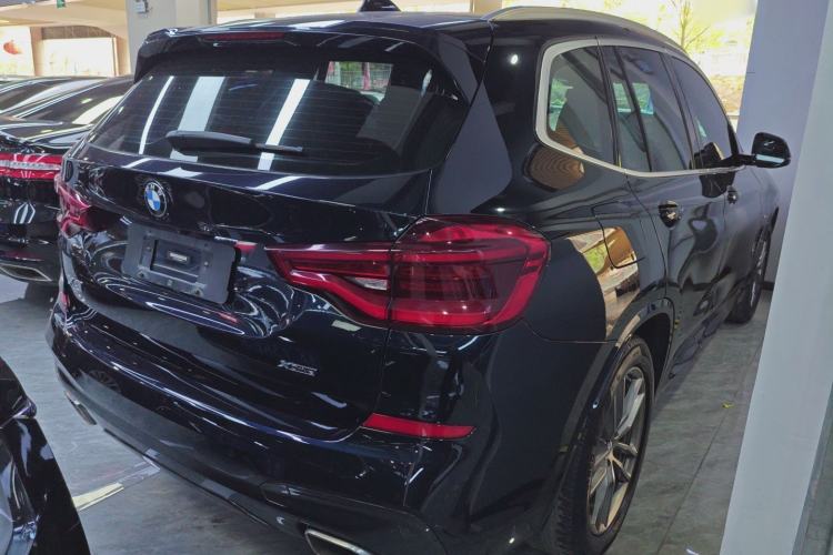 Used BMW X3 2021 xDrive25i M Sport Package Rear Right 45 Deg