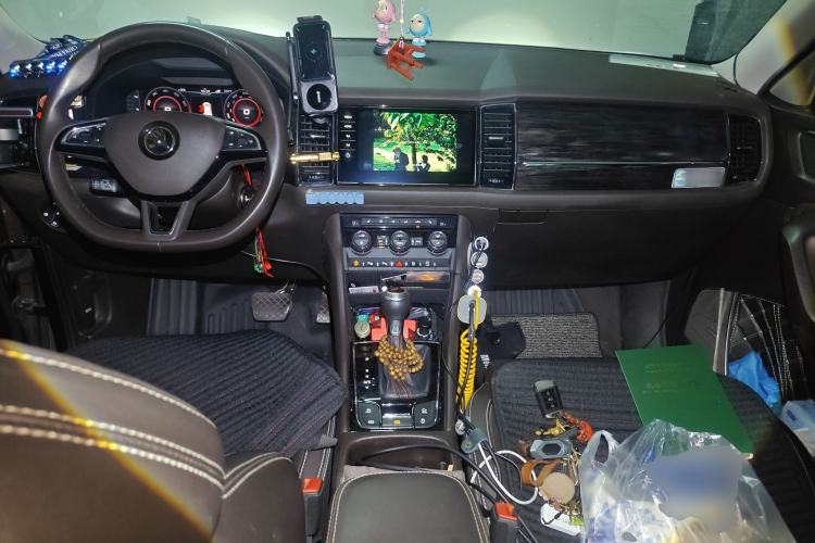 Used Skoda Kodiaq 2019 Facelifted TSI380 7-Seater All-Wheel-Drive Flagship Version China VI Standard
